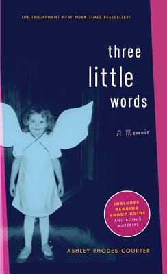 Three Little Words. Book Cover. Angel. Little Girl. Ashley Rhodes-Courter.